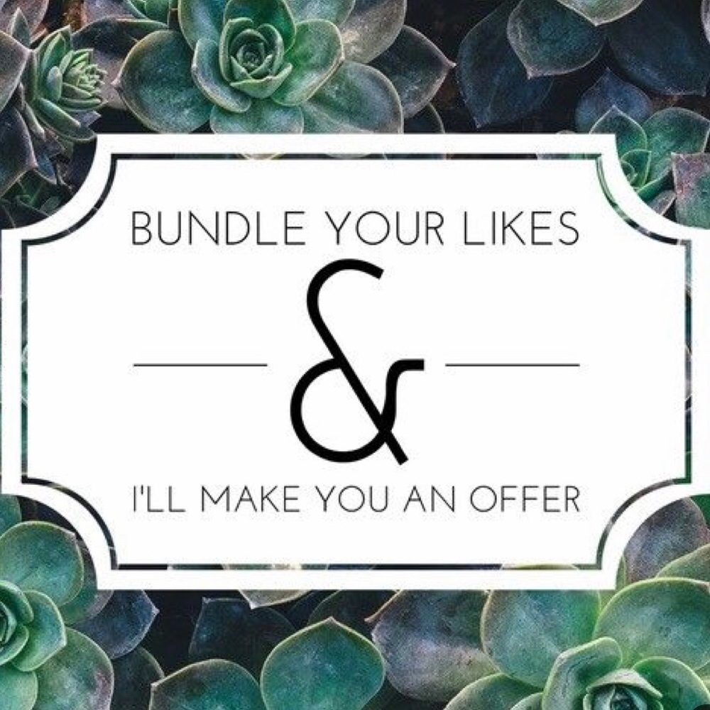 Bundle and save😘